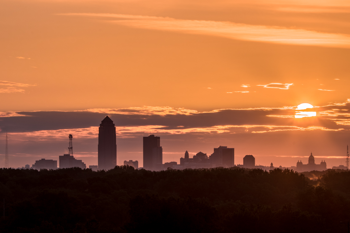 You’re looking good, Des Moines