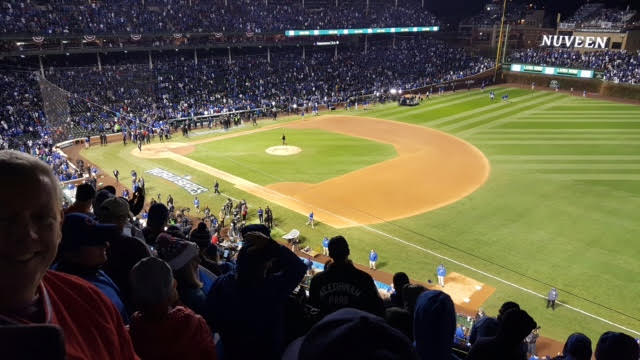 Welcome to the World Series.  At Wrigley Field.