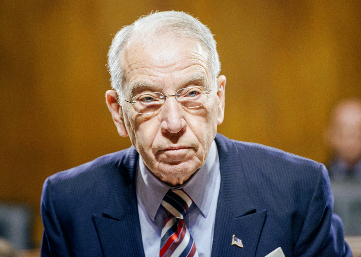 Senator Chuck Grassley owes the American public an apology – and a refund