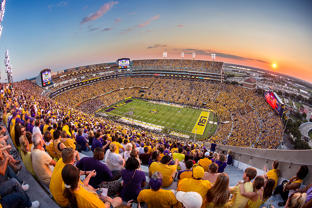 The Mount Rushmore of College Football Stadiums