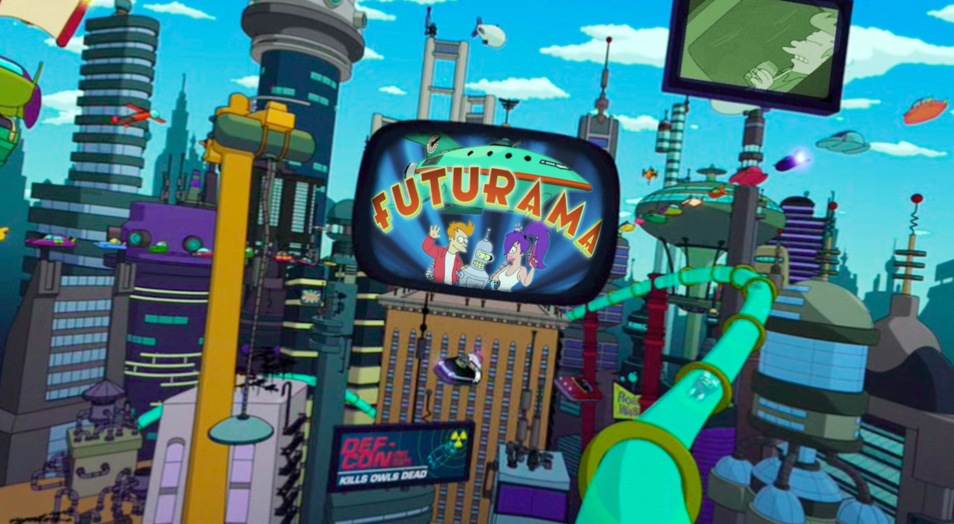 Futurama > the other turn of the century prime time animated shows